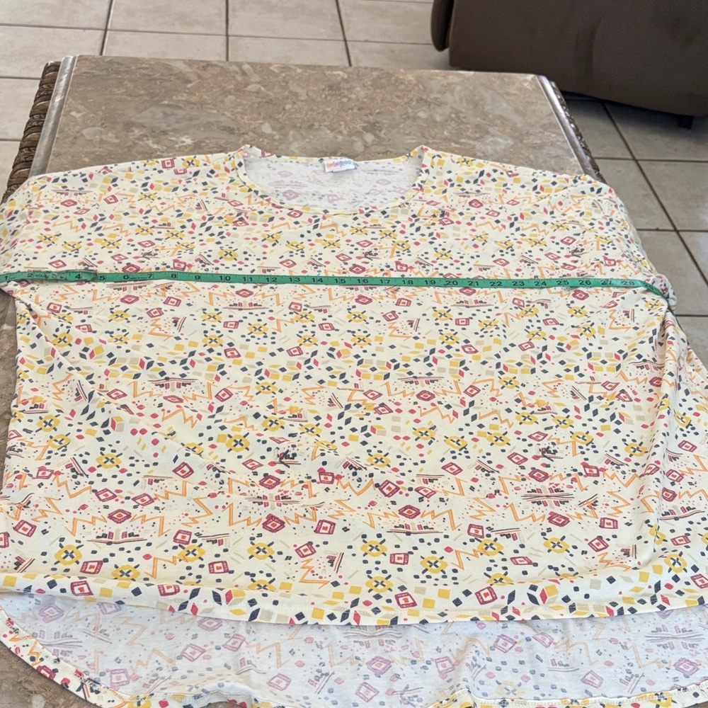 LuLaRoe Kids Nightgown with Geometric Print